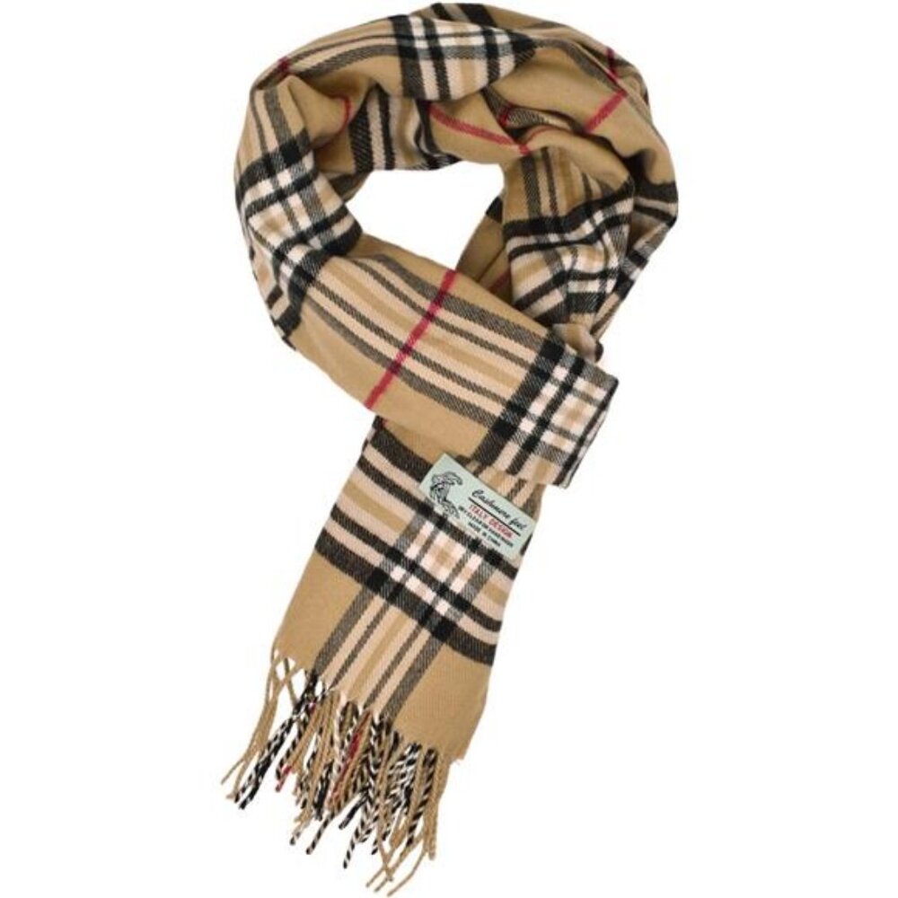 Glory Max Unisex Classic Tartan Plaid Winter Scarf Soft Cashmere Feel 72"x12"‎